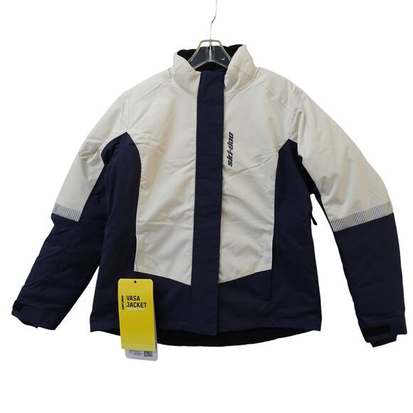 Ski-Doo Woman's Vasa Snowmobiling Jacket Ivory - Small - Picture 1 of 15